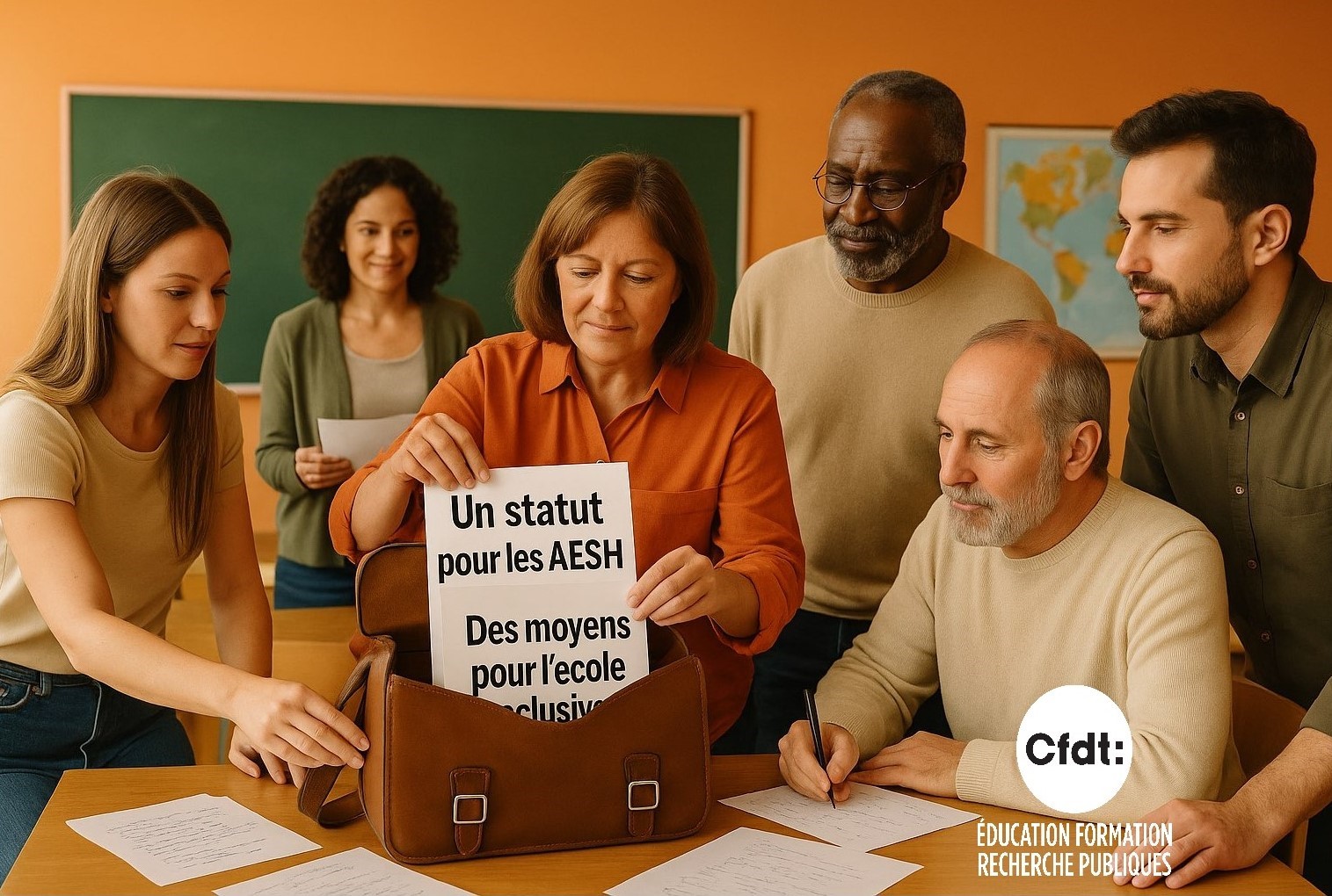 Déposons nos cartables